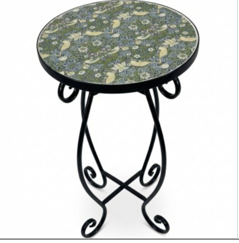 Uccello Mosaic Side Table
