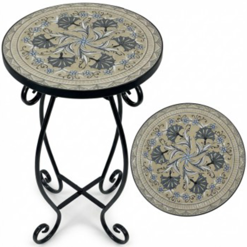 FLOREALE MOSAIC SIDE TABLE