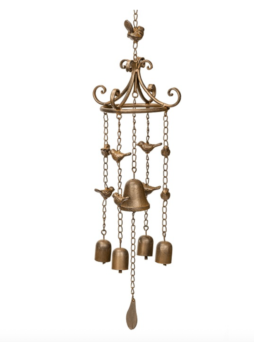 Chimes Chain Bells – 5 Bells with Birds