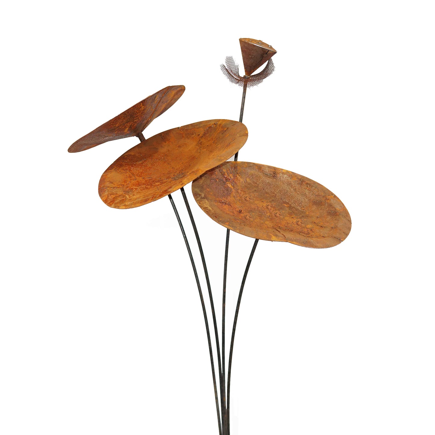 Lotus Leaf Garden Stake (Pick-up only)