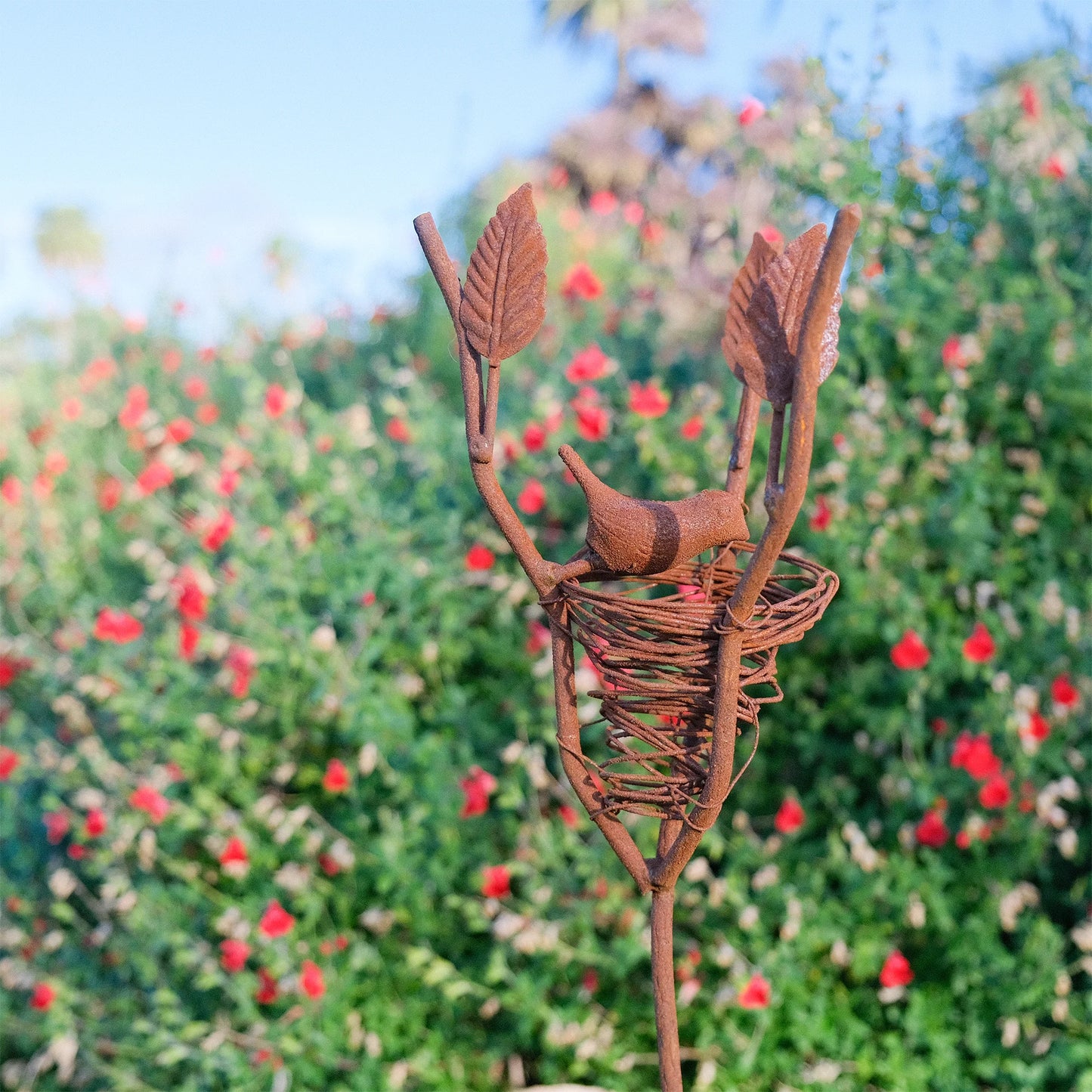 Bird Nest Stake Rust (Pick-up only)