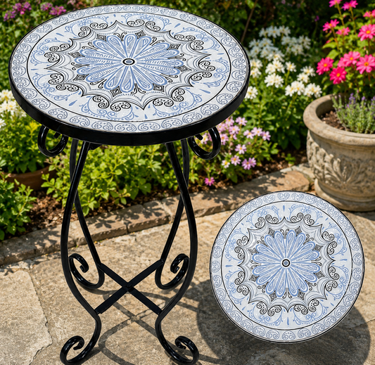 Bella Mosaic Side Table