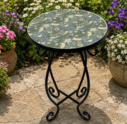 Uccello Mosaic Side Table