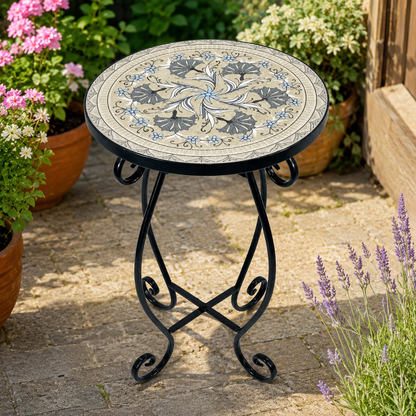FLOREALE MOSAIC SIDE TABLE