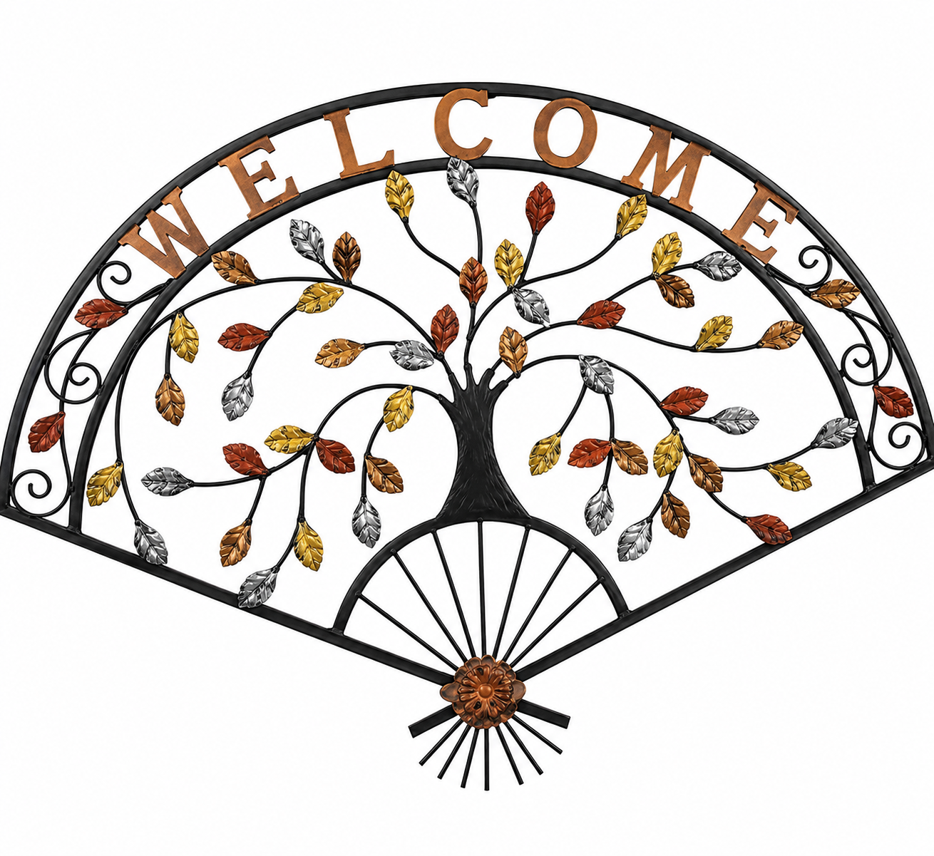 Fan Tree Wall Art