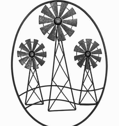 Windmill Trio Wall Art