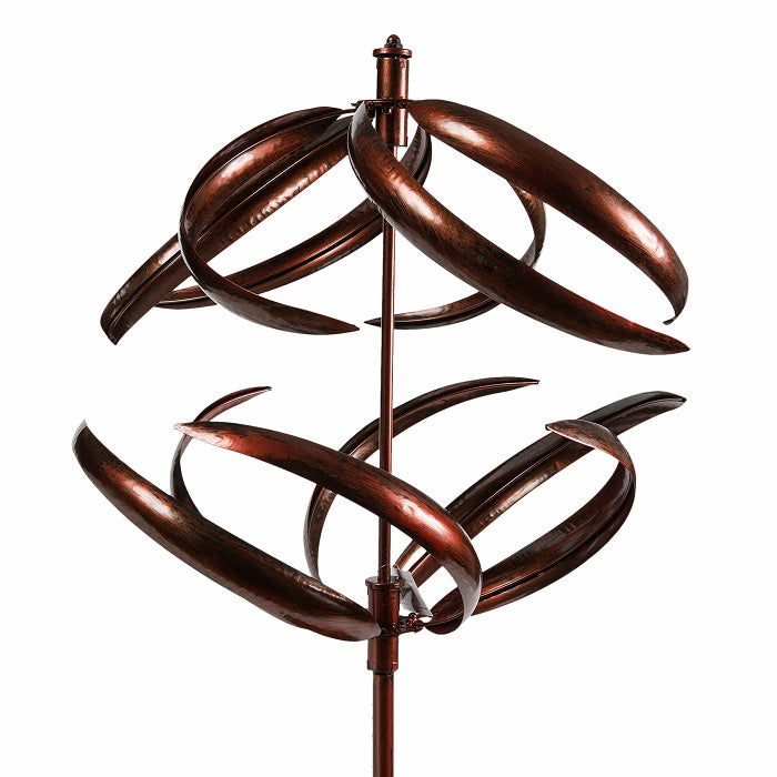 Bronze East Meets West Windspinner