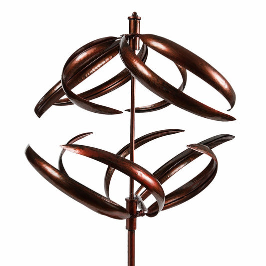 Bronze East Meets West Windspinner