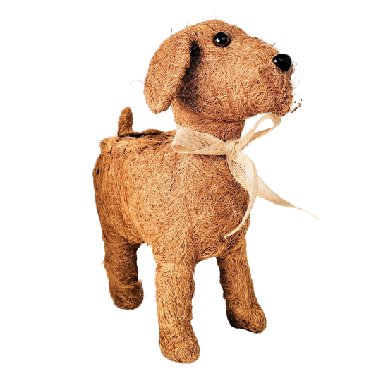 Husk Dog Planter
