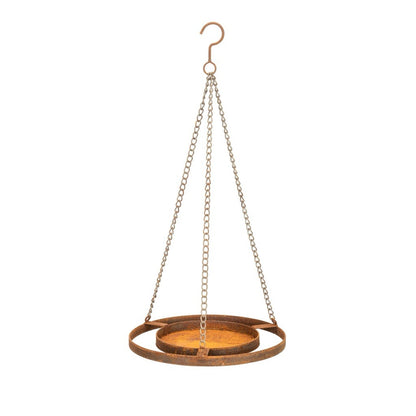 Bird Feeder Hanging Rust - 30cm