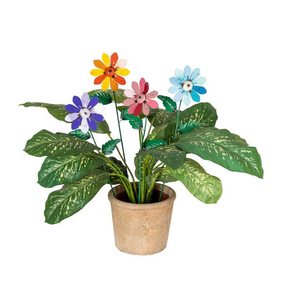 Colourful Industrial Flowers