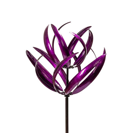Fuchsia Lotus Windspinner