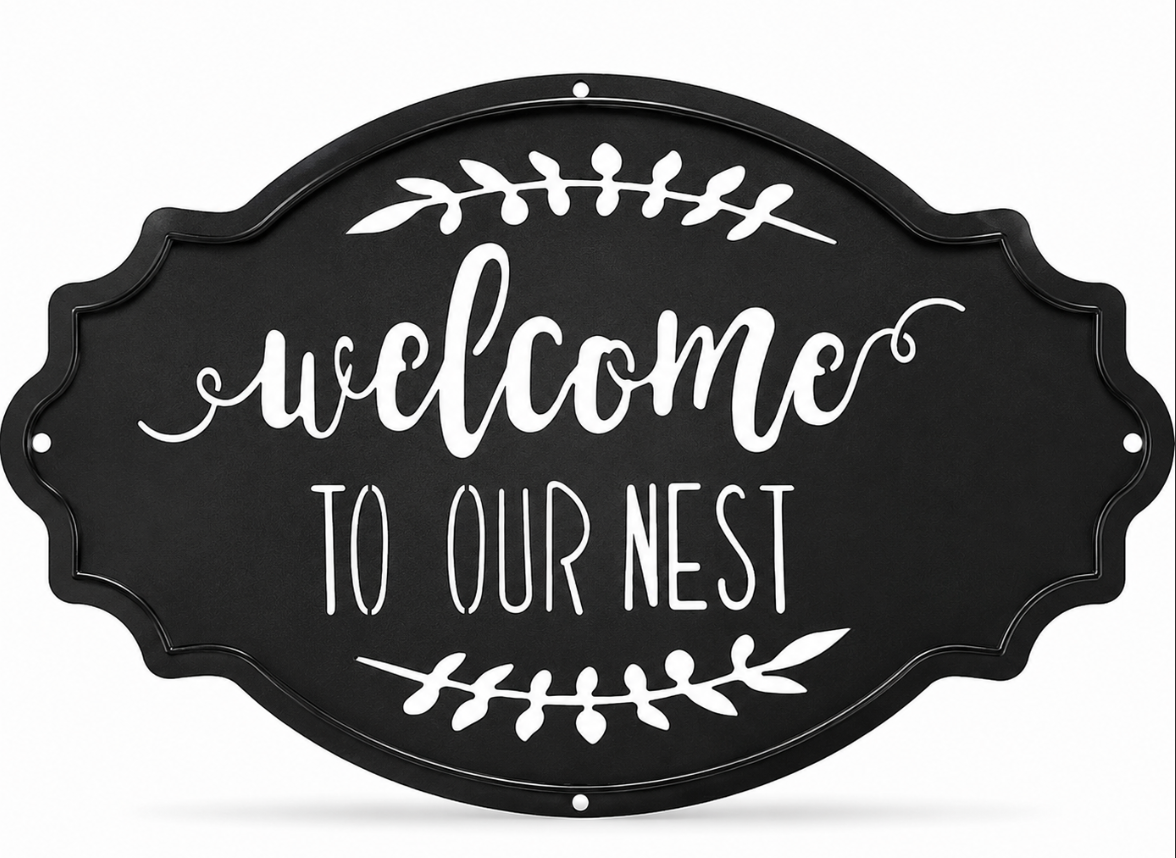 Welcome Home Sign