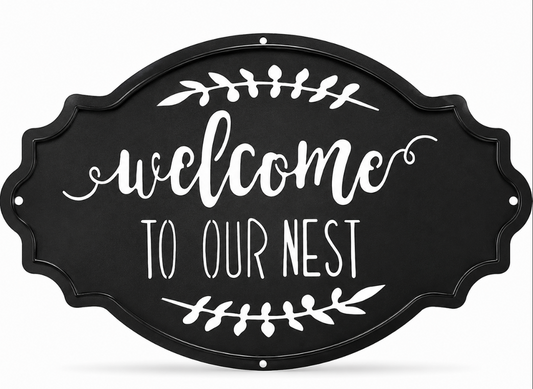 Welcome Home Sign