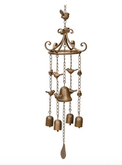 Chimes Chain Bells – 5 Bells with Birds