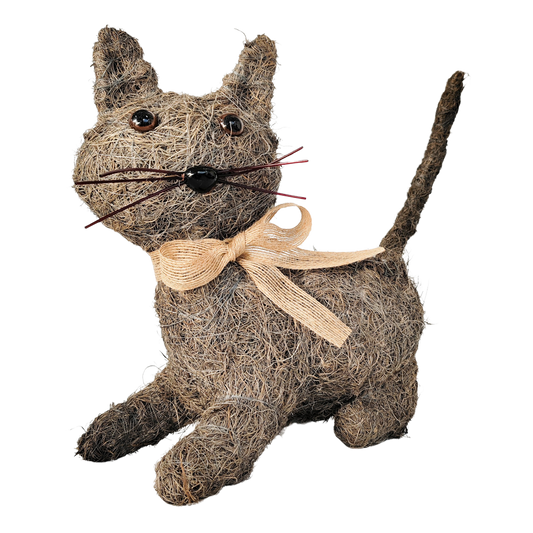 Husk Cat Planter